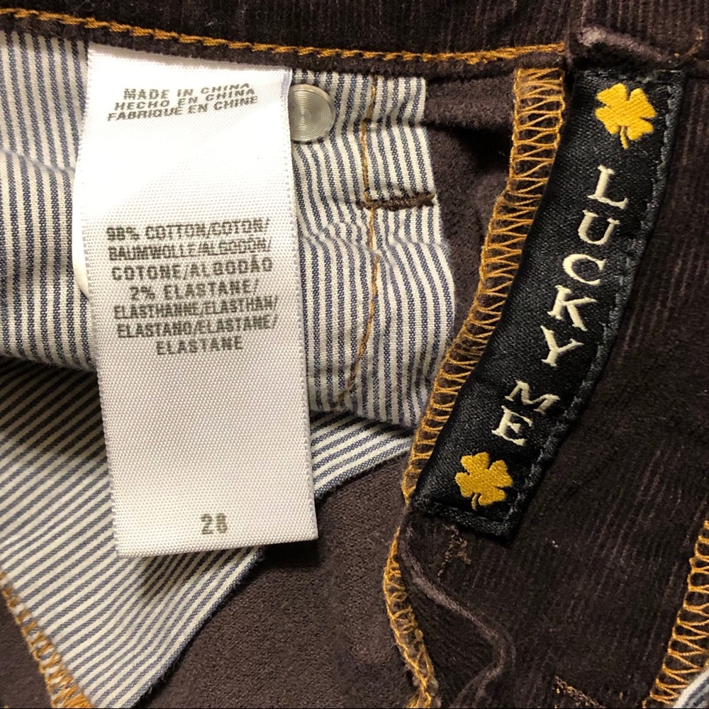 Lucky Brand Wine Corduroy Pants - Picture 6 of 8
